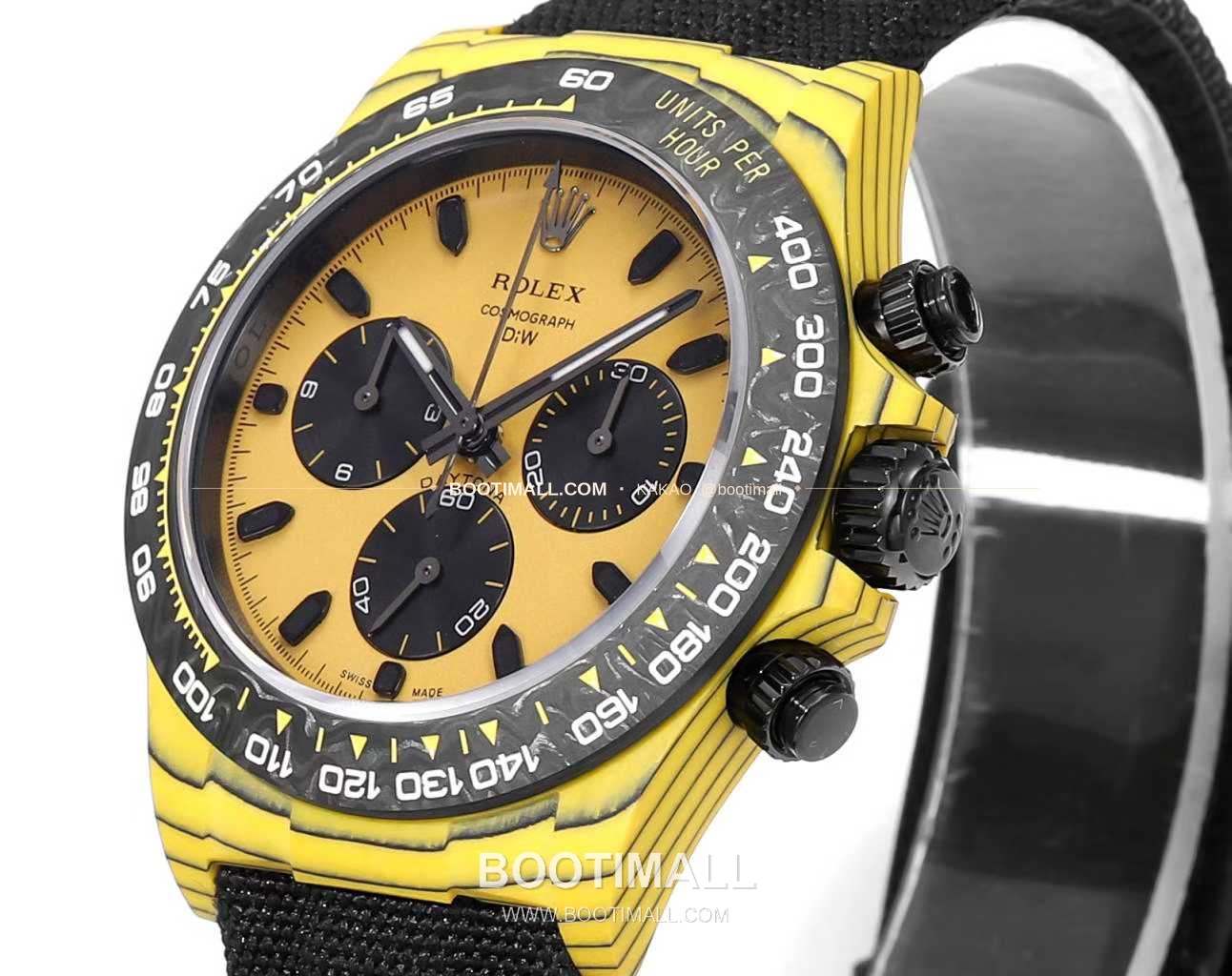롤렉스 데이토나 카본파이버 스켈레톤 야광 크로노그래프 오토매틱 Rolex Daytona Carbon Fiber Skeleton Luminous Chronograph Automatic 40mm 10