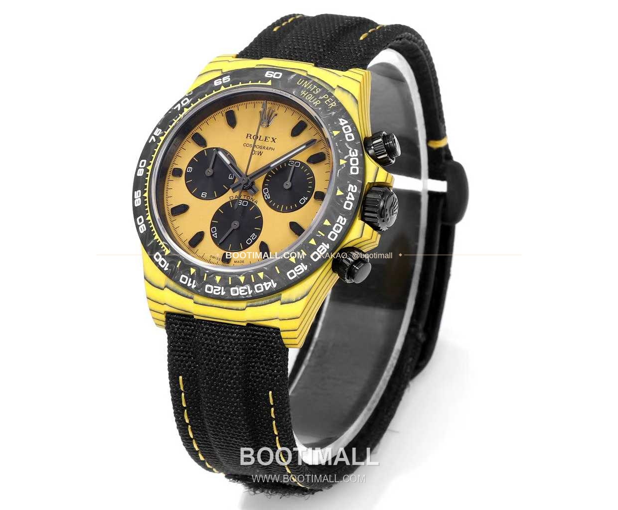 롤렉스 데이토나 카본파이버 스켈레톤 야광 크로노그래프 오토매틱 Rolex Daytona Carbon Fiber Skeleton Luminous Chronograph Automatic 40mm 11