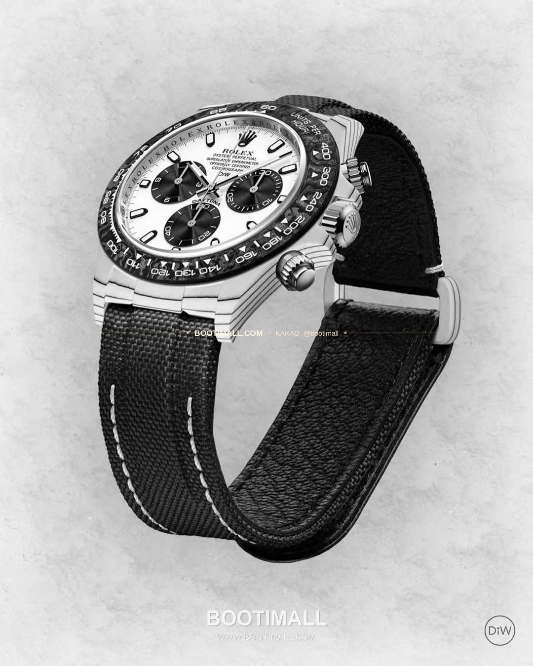 롤렉스 데이토나 카본파이버 스켈레톤 야광 크로노그래프 오토매틱 Rolex Daytona Carbon Fiber Skeleton Luminous Chronograph Automatic 40mm 4