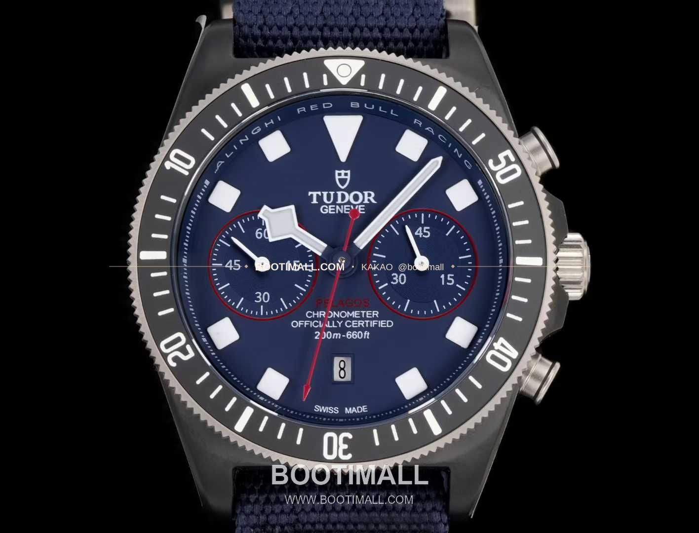 튜더 펠라고스 FXD 카본 블루다이얼 크로노그래프 데이데이트 오토매틱 Tudor Pelagos FXD Carbon Blue Dial Chronograph Day Date Automatic M25807KN-0001 43mm 2