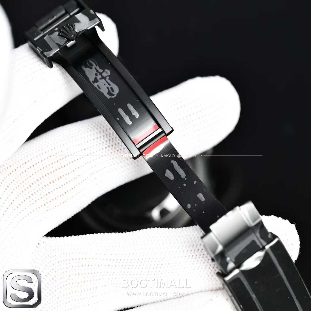 롤렉스 요트마스터 스틸 티타늄 블랙다이얼 러버밴드 다이버 오토매틱 Rolex Yacht-Master Steel Titanium Black Dial Rubber Strap Diver Automatic 40mm 8