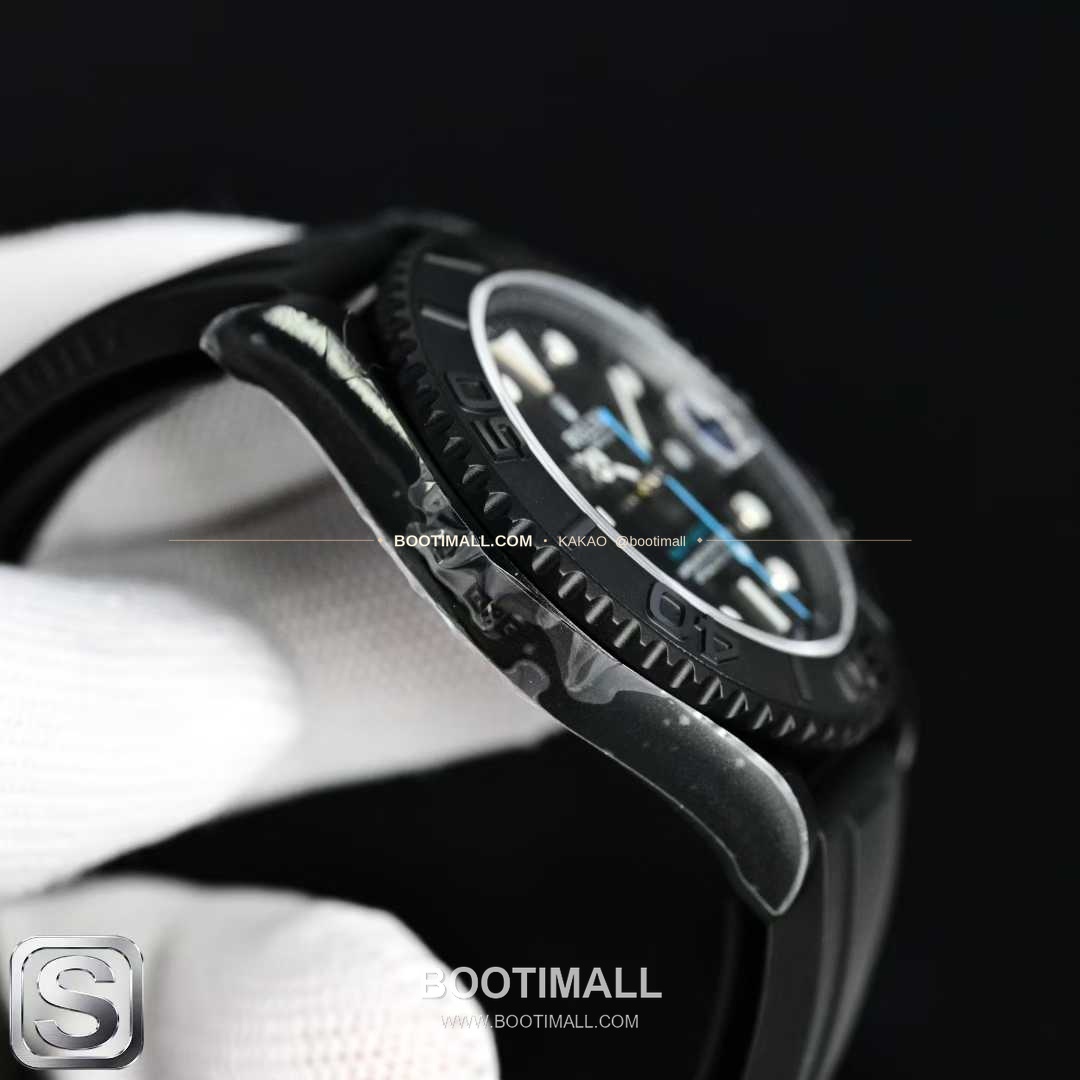 롤렉스 요트마스터 스틸 티타늄 블랙다이얼 러버밴드 다이버 오토매틱 Rolex Yacht-Master Steel Titanium Black Dial Rubber Strap Diver Automatic 40mm 6