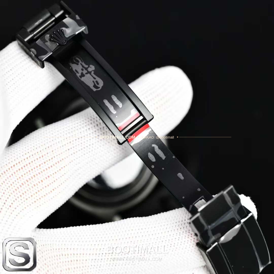 롤렉스 요트마스터 스틸 티타늄 블랙다이얼 러버밴드 다이버 오토매틱 Rolex Yacht-Master Steel Titanium Black Dial Rubber Strap Diver Automatic 40mm 9