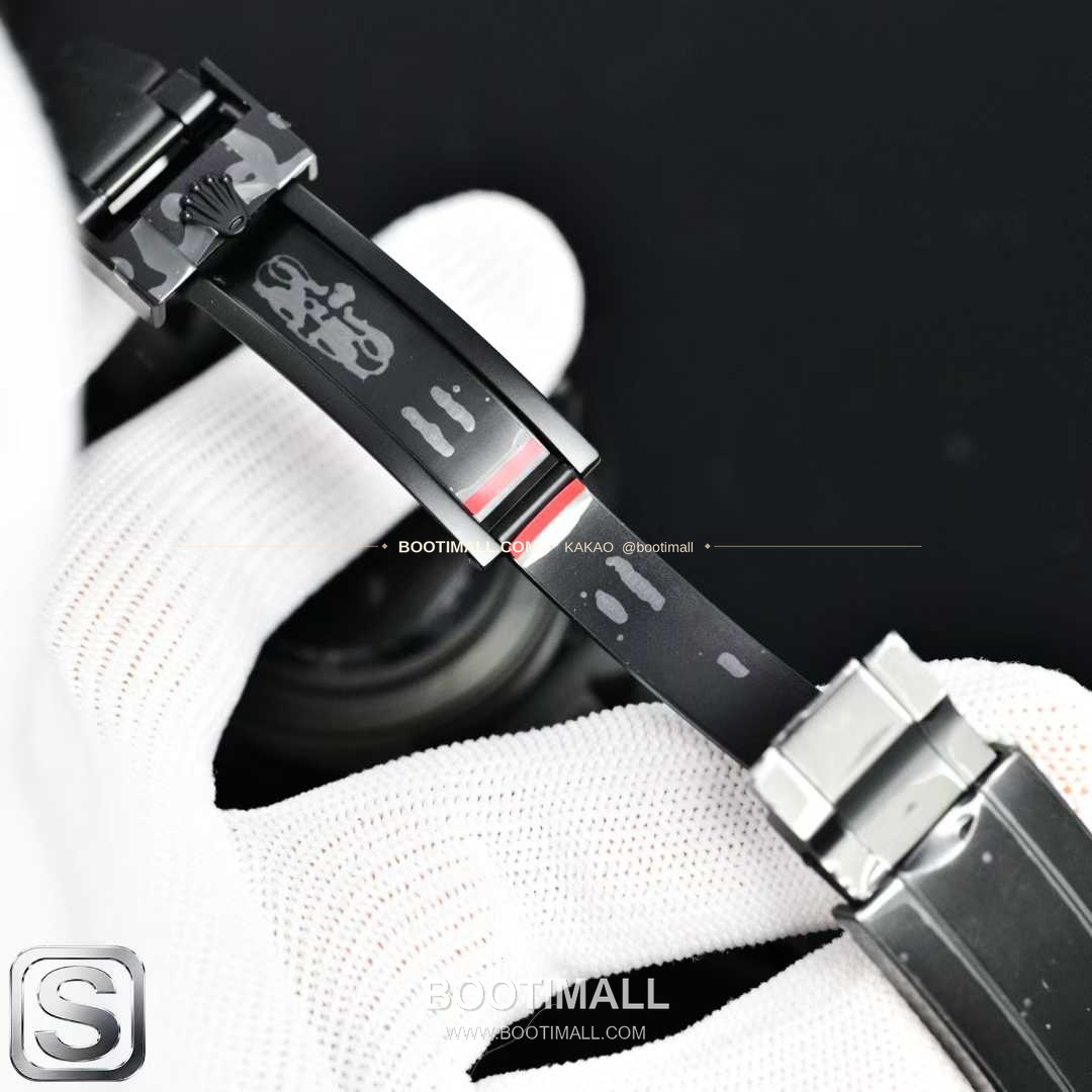 롤렉스 요트마스터 스틸 티타늄 블랙다이얼 러버밴드 다이버 오토매틱 Rolex Yacht-Master Steel Titanium Black Dial Rubber Strap Diver Automatic 40mm 9