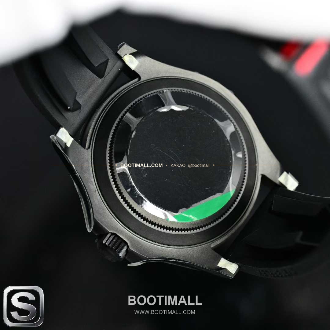 롤렉스 요트마스터 스틸 티타늄 블랙다이얼 러버밴드 다이버 오토매틱 Rolex Yacht-Master Steel Titanium Black Dial Rubber Strap Diver Automatic 40mm 7