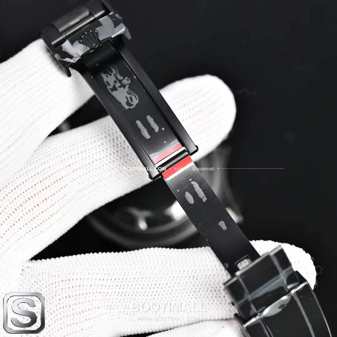 롤렉스 요트마스터 스틸 티타늄 블랙다이얼 러버밴드 다이버 오토매틱 Rolex Yacht-Master Steel Titanium Black Dial Rubber Strap Diver Automatic 40mm 9