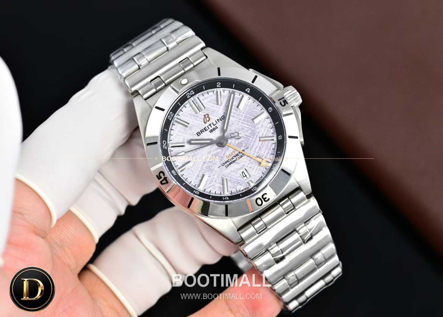 브라이틀링 크로노맷 GMT 스틸 컬러다이얼 듀얼타임 오토매틱 Breitling Chronomat GMT Steel Color Dial Dual Time Automatic A32398101M1A1 40mm 3