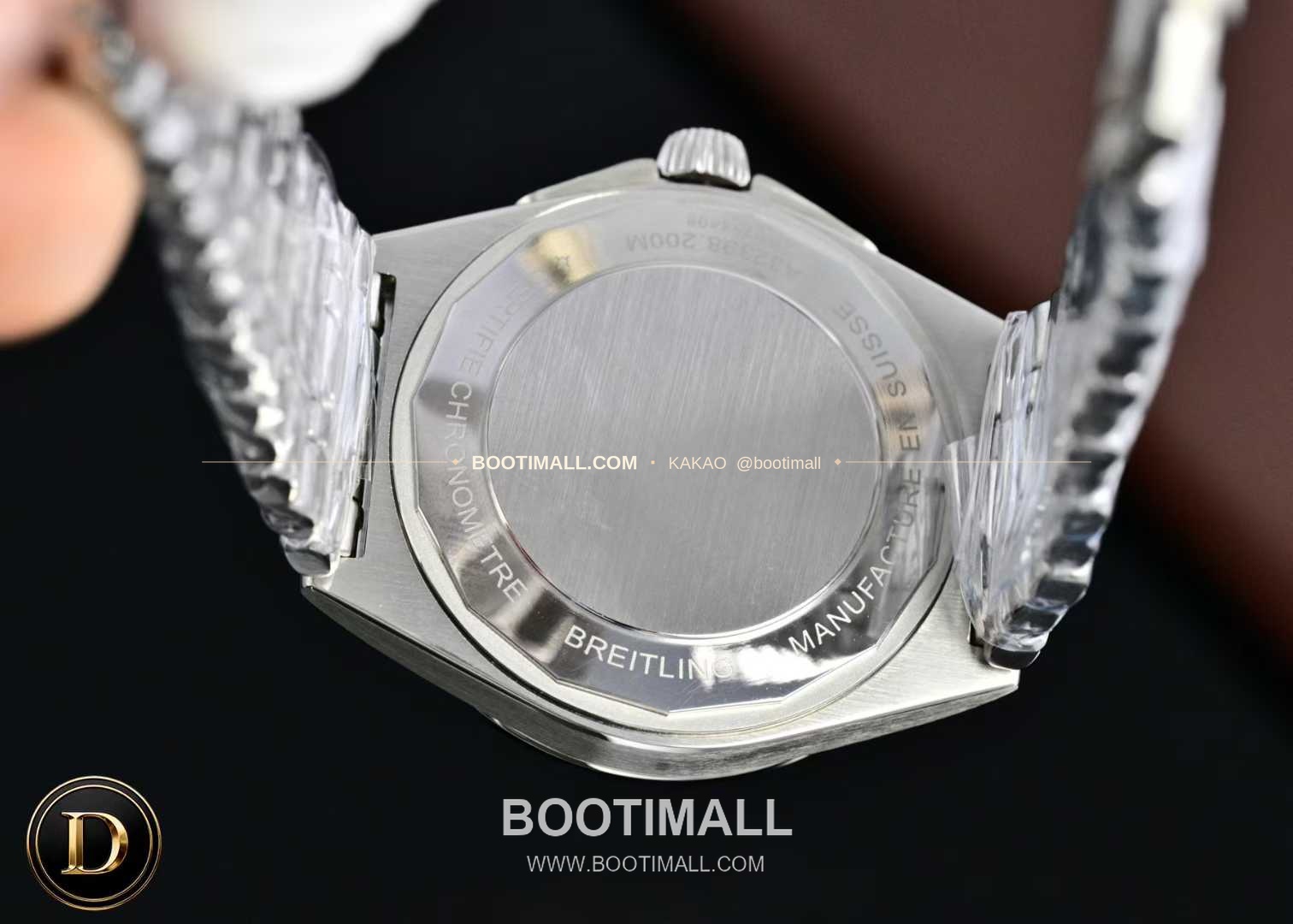 브라이틀링 크로노맷 GMT 스틸 컬러다이얼 듀얼타임 오토매틱 Breitling Chronomat GMT Steel Color Dial Dual Time Automatic A32398101M1A1 40mm 8