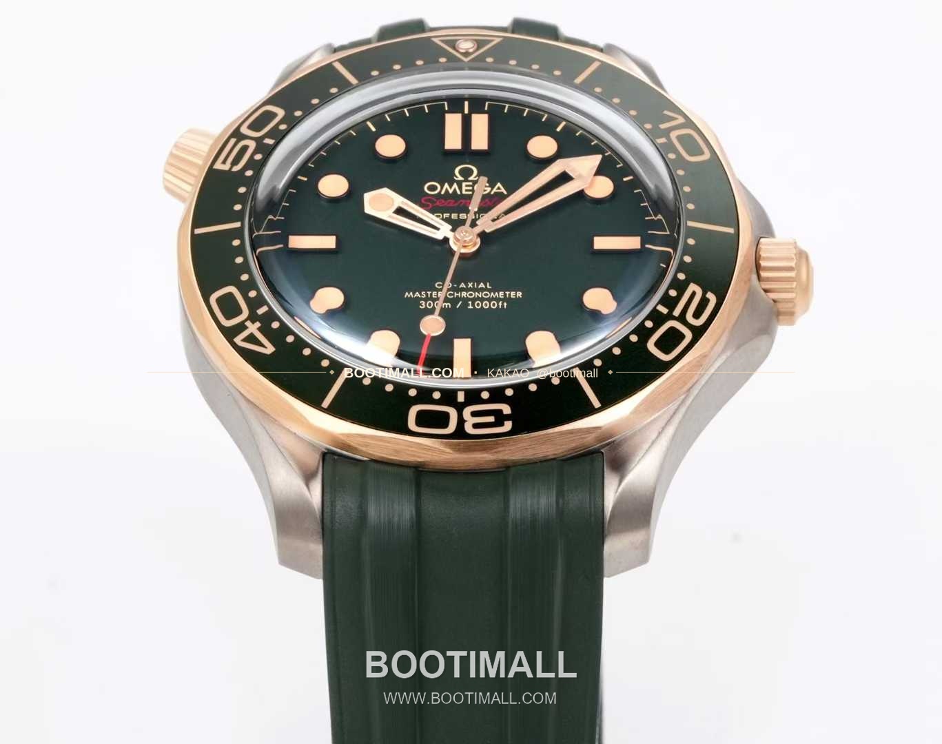 오메가 씨마스터 다이버300M 티타늄베젤 그레이다이얼 야광 오토매틱 Omega Seamaster Diver 300M Titanium Bezel Grey Dial Luminous Automatic 42mm 3