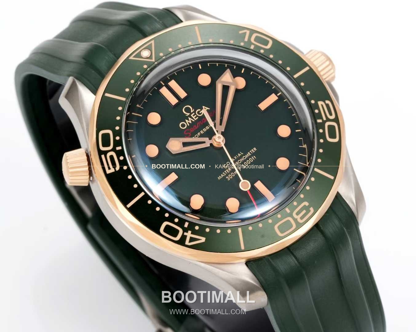 오메가 씨마스터 다이버300M 티타늄베젤 그레이다이얼 야광 오토매틱 Omega Seamaster Diver 300M Titanium Bezel Grey Dial Luminous Automatic 42mm 5