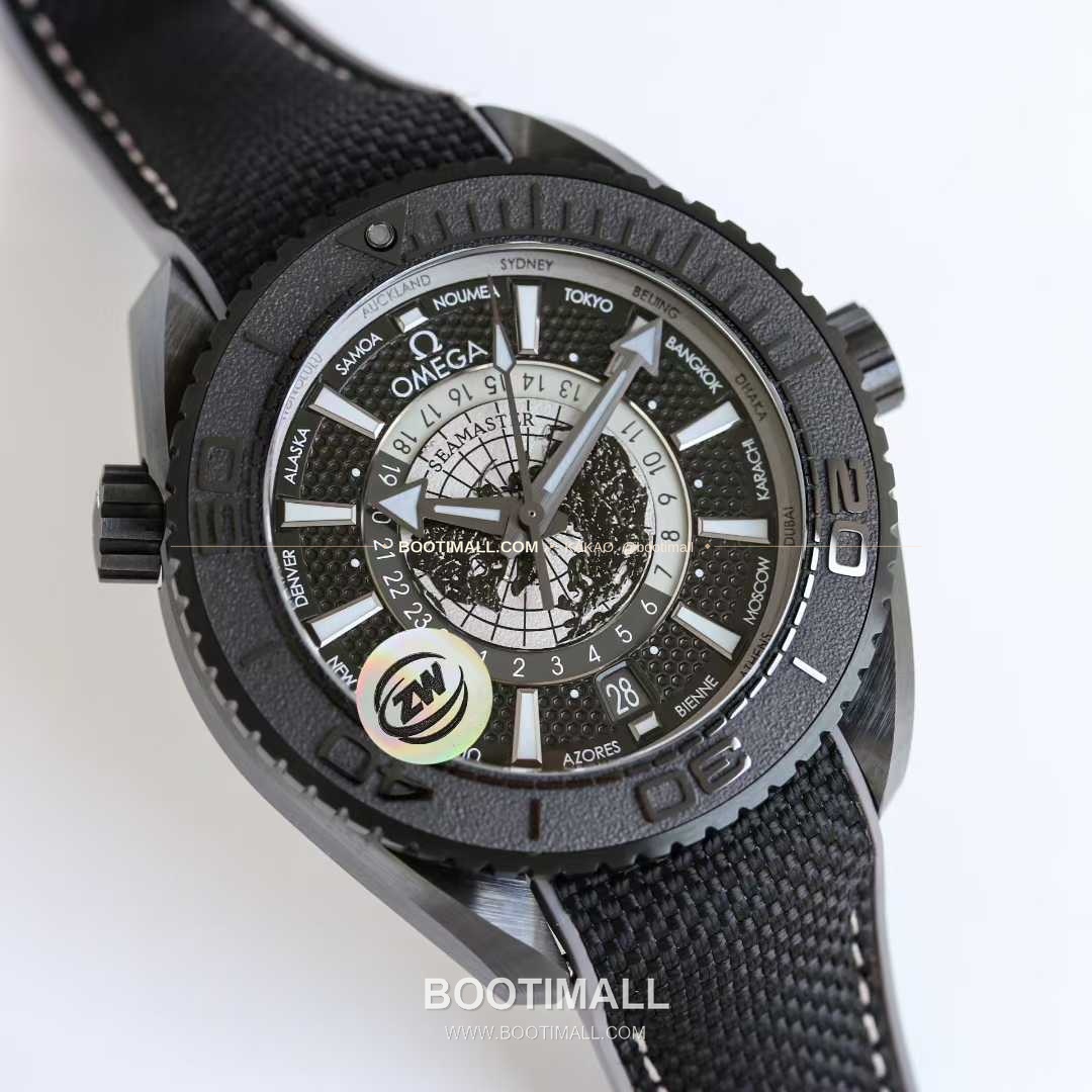 오메가 씨마스터 플래닛오션 세라믹 월드타이머 블랙다이얼 오토매틱 Omega Seamaster Planet Ocean Ceramic Worldtimer Black Dial Automatic 45.5mm 2