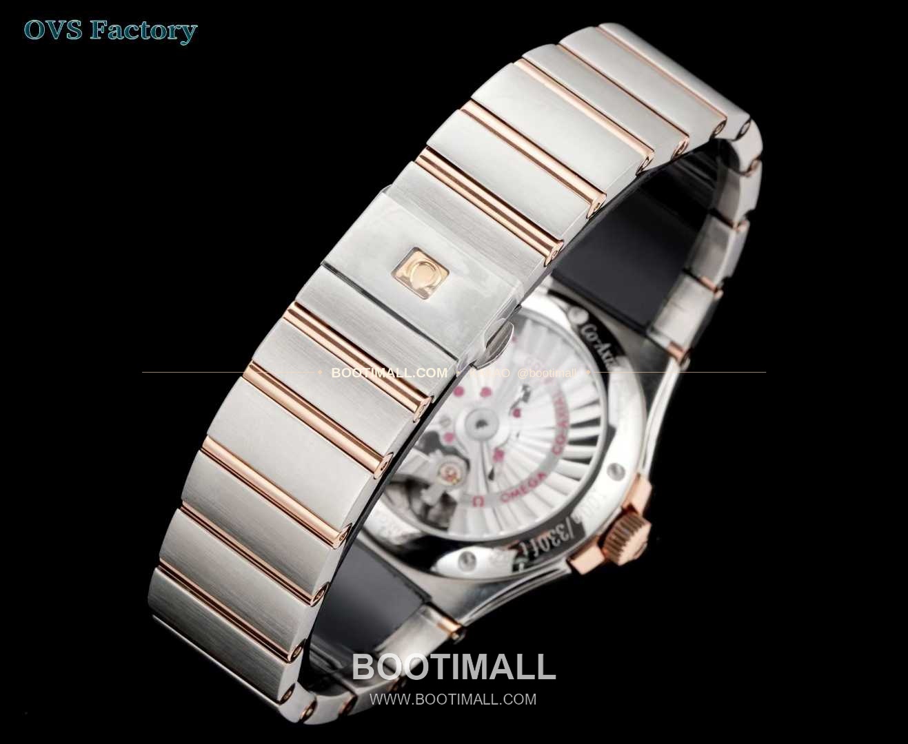 오메가 컨스텔레이션 스틸 골드톤 다이아몬드 로만베젤 데이트 오토매틱 Omega Constellation Steel Gold Tone Diamond Roman Bezel Date Automatic 123.25.38.21.58.002 38mm 9