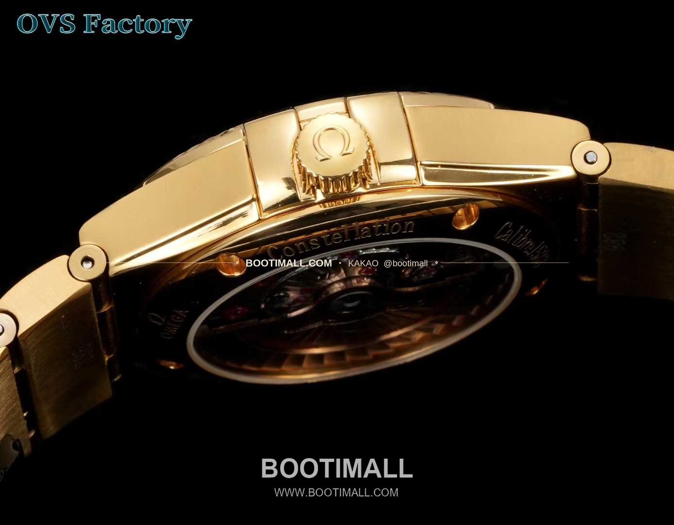 오메가 컨스텔레이션 스틸 골드톤 다이아몬드 로만베젤 데이트 오토매틱 Omega Constellation Steel Gold Tone Diamond Roman Bezel Date Automatic 123.25.38.21.58.002 38mm 6