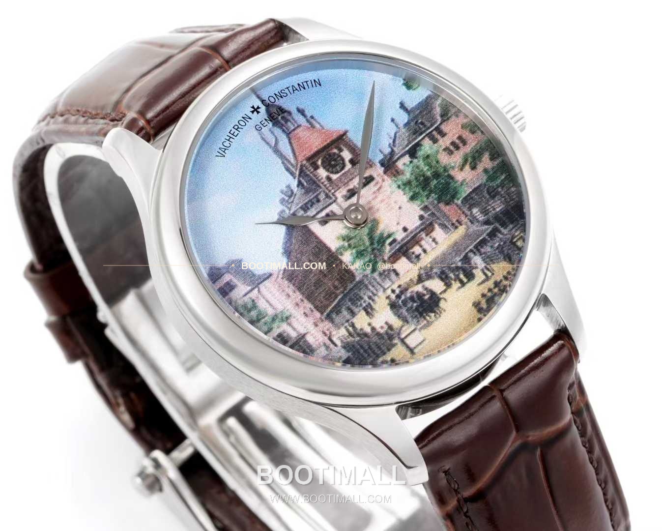 바쉐론콘스탄틴 메티에다르 스틸 블루다이얼 미니멀 오토매틱 Vacheron Constantin Metiers d’Art Steel Blue Dial Minimal Automatic 2400C/000P-420C 40mm 4