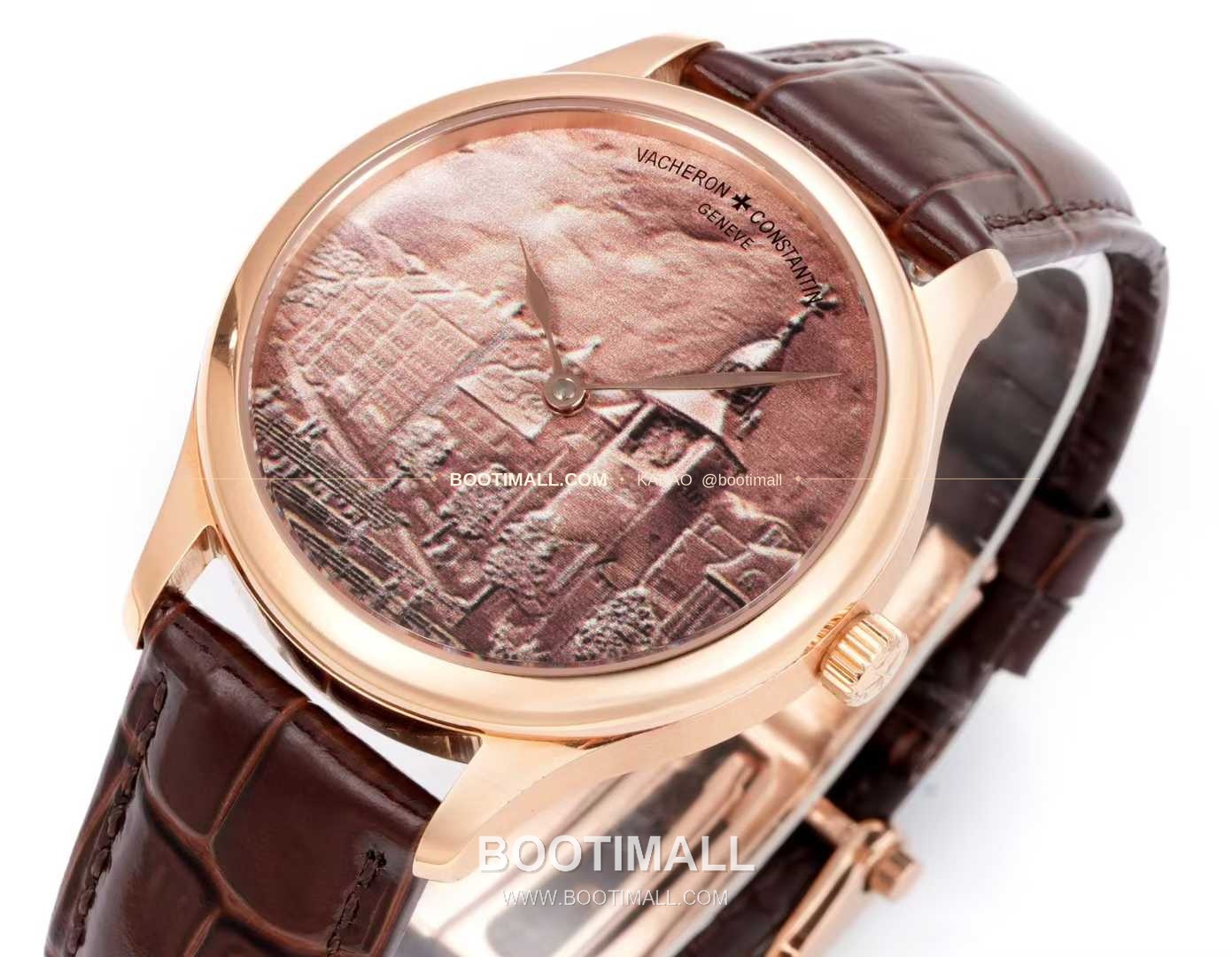 바쉐론콘스탄틴 메티에다르 스틸 블루다이얼 미니멀 오토매틱 Vacheron Constantin Metiers d’Art Steel Blue Dial Minimal Automatic 2400C/000P-420C 40mm 4