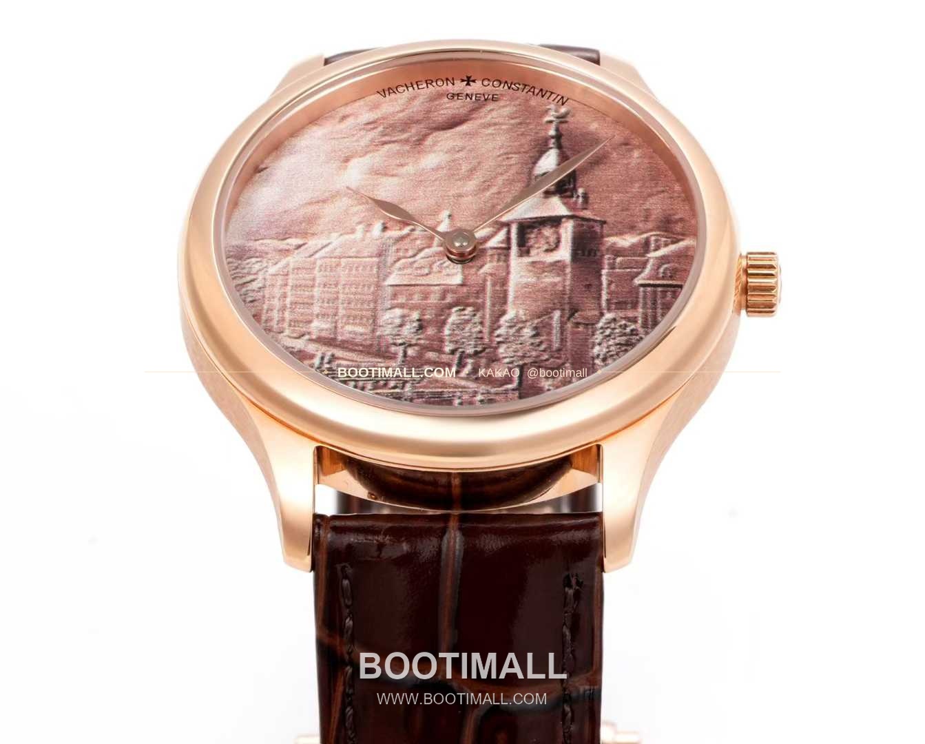 바쉐론콘스탄틴 메티에다르 스틸 블루다이얼 미니멀 오토매틱 Vacheron Constantin Metiers d’Art Steel Blue Dial Minimal Automatic 2400C/000P-420C 40mm 5