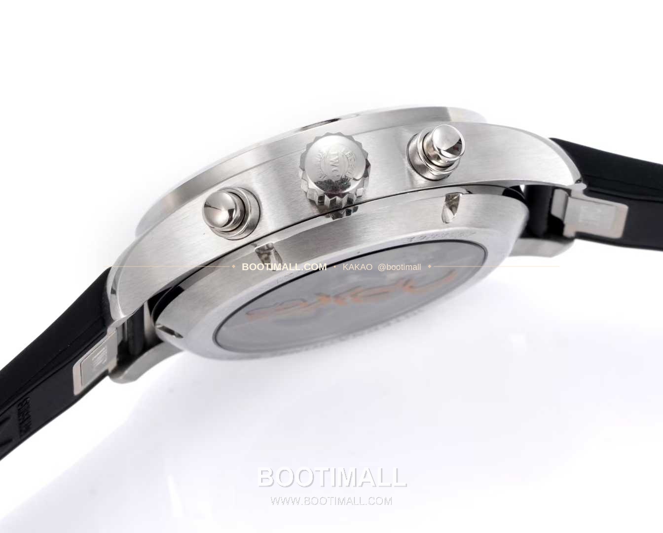 아이더블유씨 파일럿 크로노그래프 블랙골드 다이얼 러버밴드 오토매틱 IWC Pilot Chronograph Black Gold Dial Rubber Strap Automatic IW388116 41mm 6