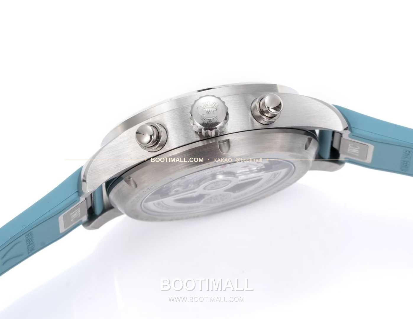 아이더블유씨 파일럿 크로노그래프 블랙골드 다이얼 러버밴드 오토매틱 IWC Pilot Chronograph Black Gold Dial Rubber Strap Automatic IW388116 41mm 8