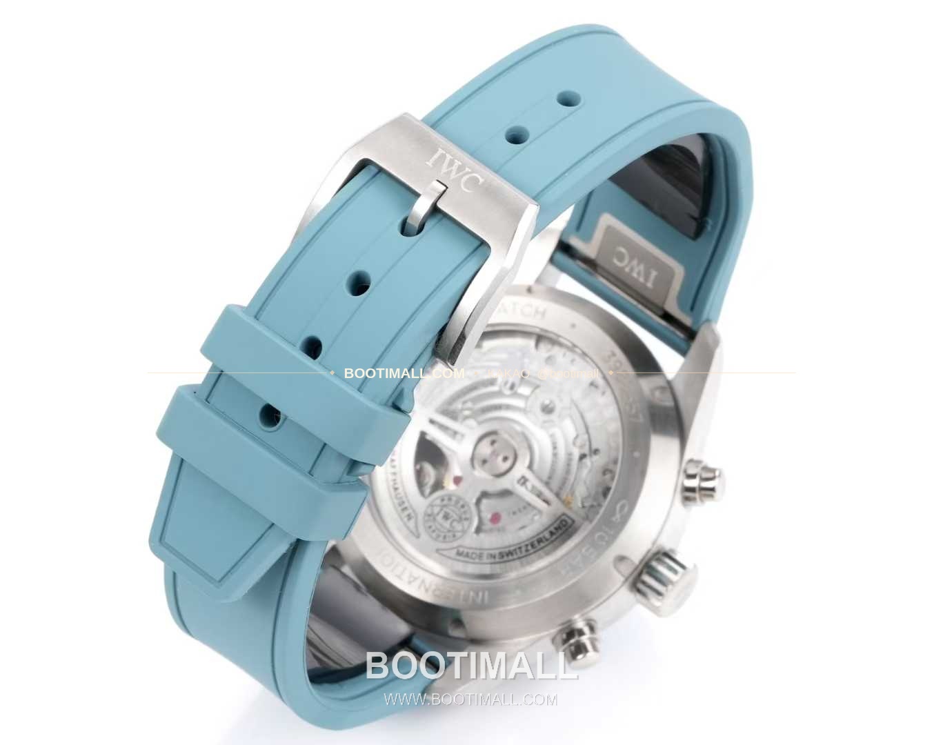 아이더블유씨 파일럿 크로노그래프 블랙골드 다이얼 러버밴드 오토매틱 IWC Pilot Chronograph Black Gold Dial Rubber Strap Automatic IW388116 41mm 11