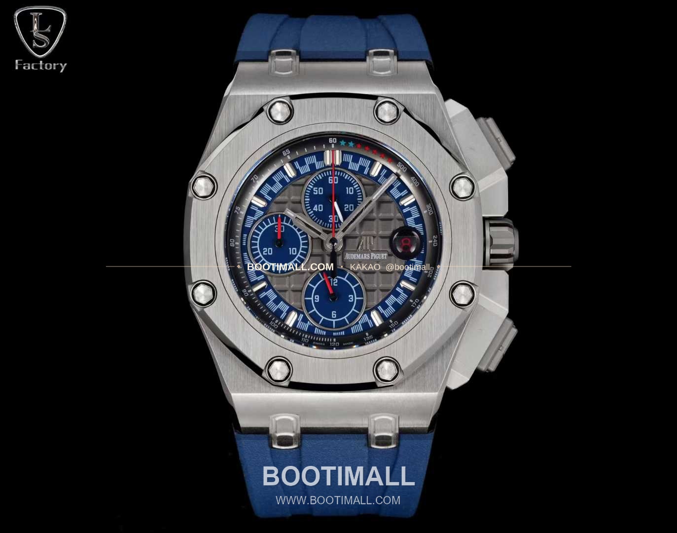 오데마피게 로열오크 오프쇼어 슈마허 에디션 스틸 크로노그래프 러버밴드 오토매틱 Audemars Piguet Royal Oak Offshore Schumacher Edition Steel Chronograph Rubber Strap Automatic 26568PM 44mm 2