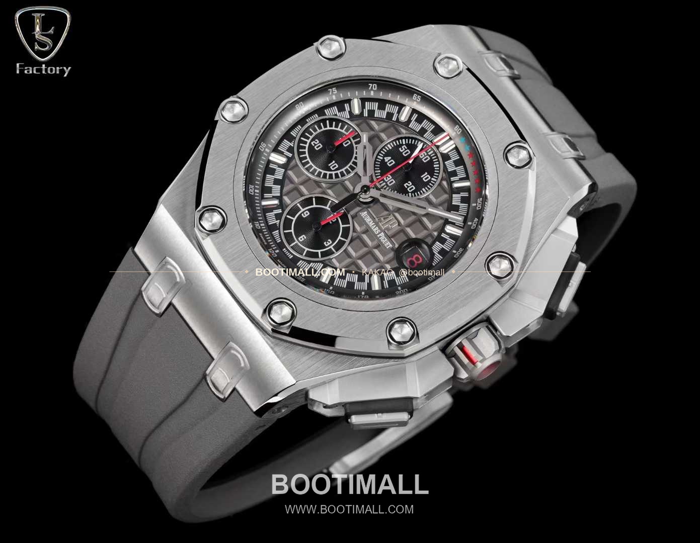 오데마피게 로열오크 오프쇼어 슈마허 에디션 스틸 크로노그래프 러버밴드 오토매틱 Audemars Piguet Royal Oak Offshore Schumacher Edition Steel Chronograph Rubber Strap Automatic 26568PM 44mm 3