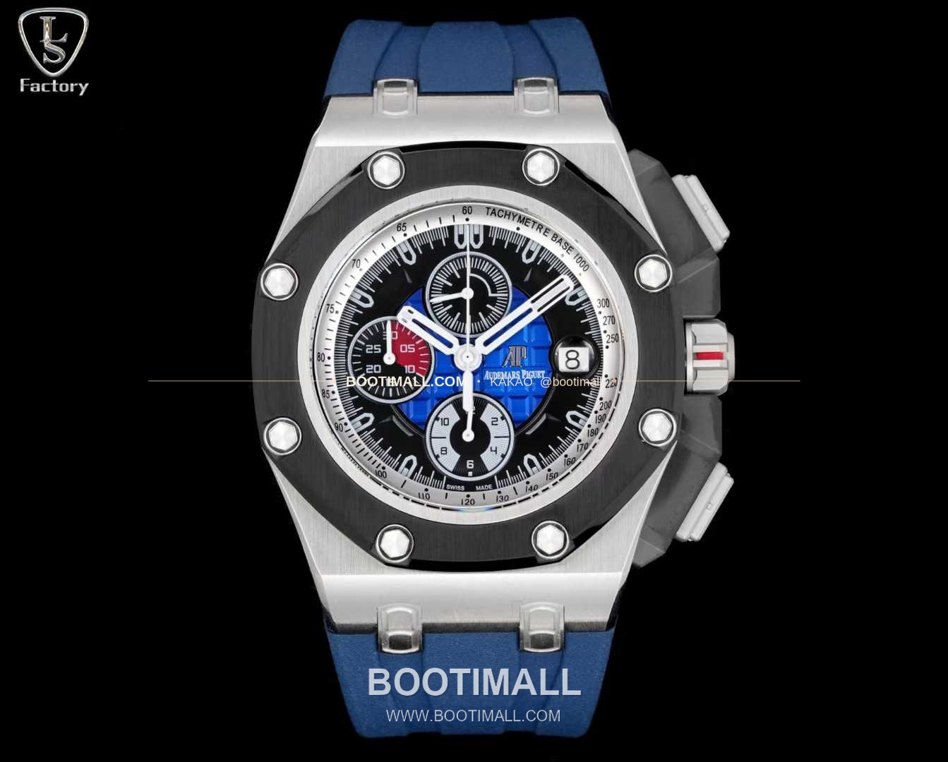 오데마피게 로열오크 오프쇼어 슈마허 에디션 스틸 크로노그래프 러버밴드 오토매틱 Audemars Piguet Royal Oak Offshore Schumacher Edition Steel Chronograph Rubber Strap Automatic 26568PM 44mm 1