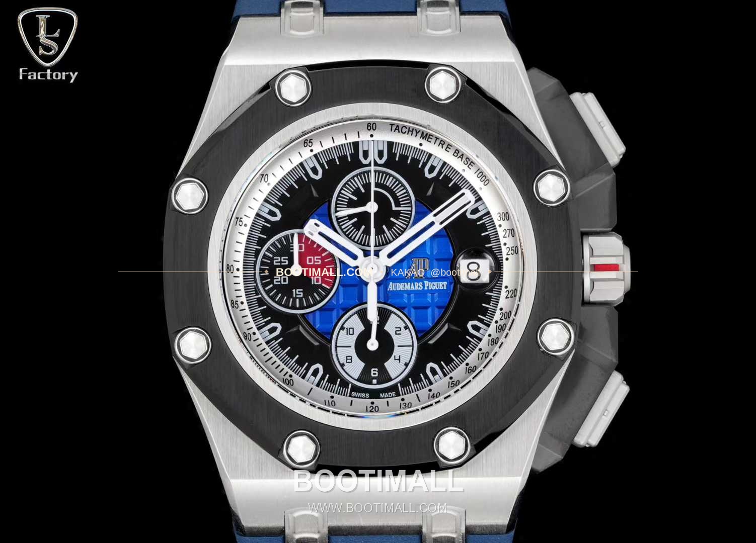 오데마피게 로열오크 오프쇼어 슈마허 에디션 스틸 크로노그래프 러버밴드 오토매틱 Audemars Piguet Royal Oak Offshore Schumacher Edition Steel Chronograph Rubber Strap Automatic 26568PM 44mm 2
