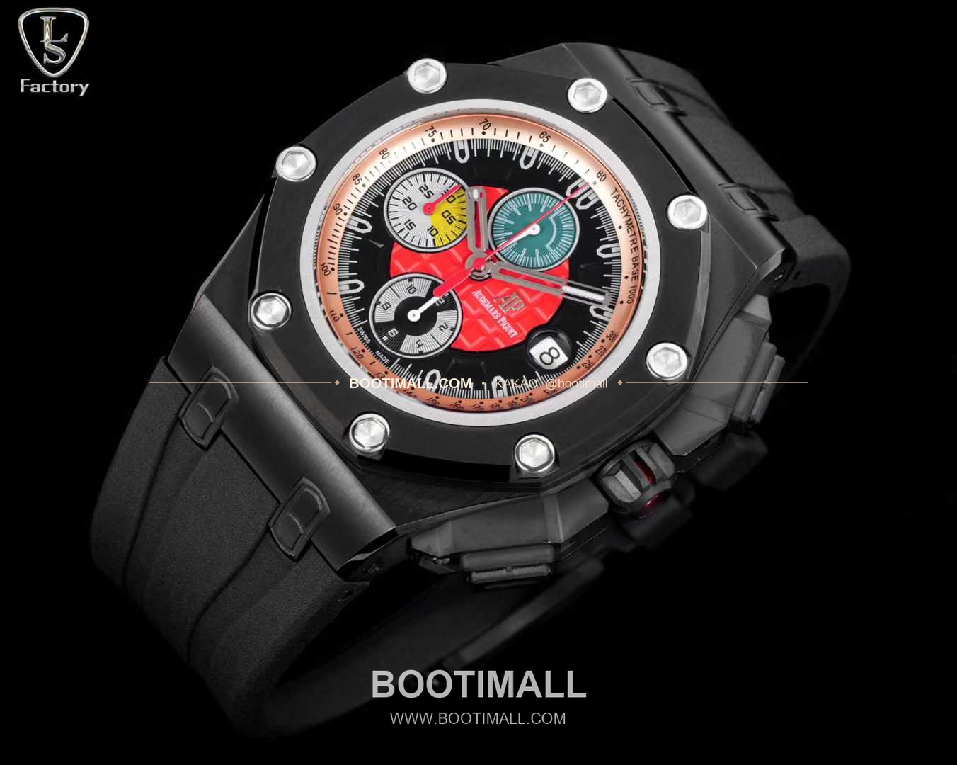 오데마피게 로열오크 오프쇼어 슈마허 에디션 스틸 크로노그래프 러버밴드 오토매틱 Audemars Piguet Royal Oak Offshore Schumacher Edition Steel Chronograph Rubber Strap Automatic 26568PM 44mm 3