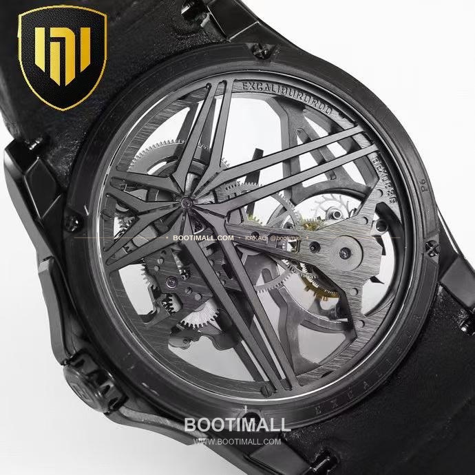 로저드뷔 엑스칼리버 플라잉 투르비용 스켈레톤 블루다이얼 오토매틱 Roger Dubuis Excalibur Flying Tourbillon Skeleton Blue Dial Automatic 42mm 5