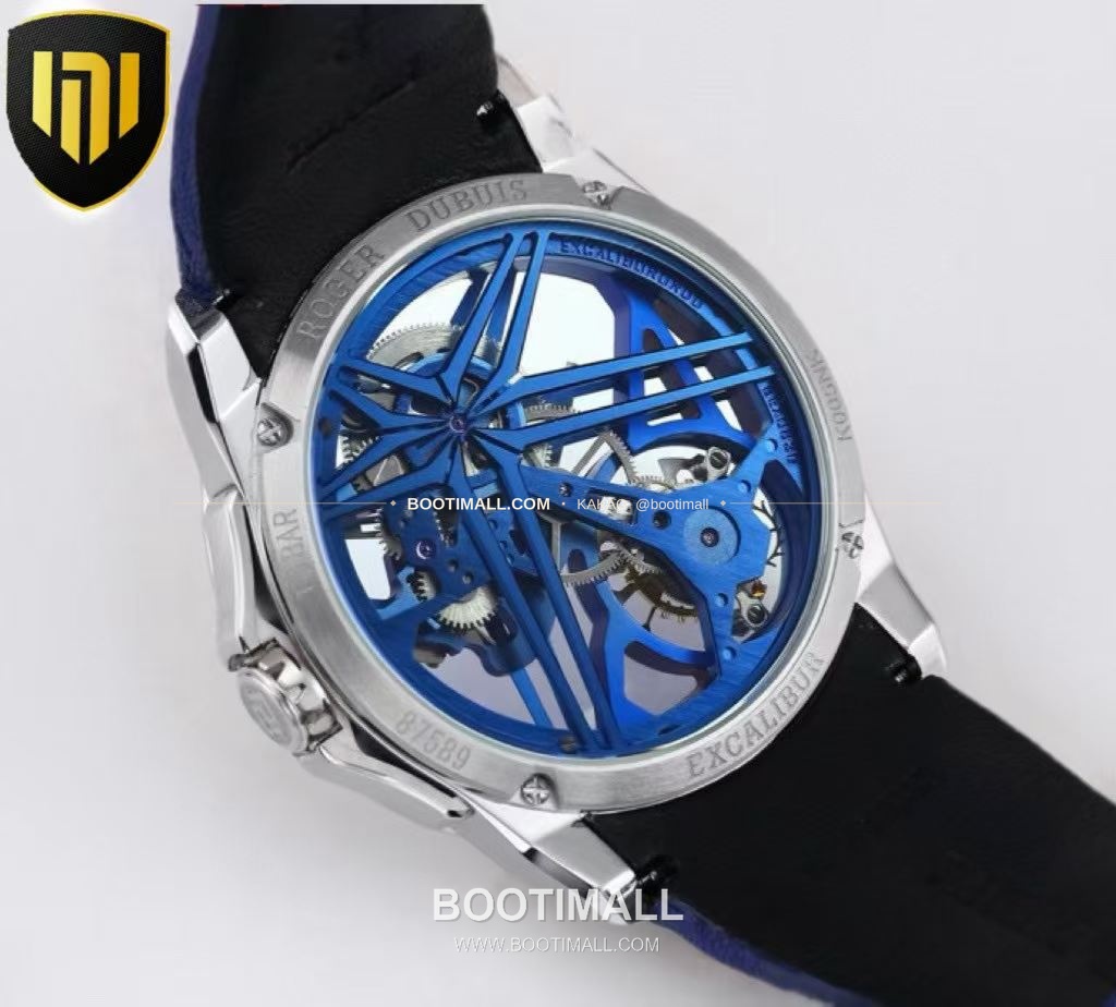 로저드뷔 엑스칼리버 플라잉 투르비용 스켈레톤 블루다이얼 오토매틱 Roger Dubuis Excalibur Flying Tourbillon Skeleton Blue Dial Automatic 42mm 7