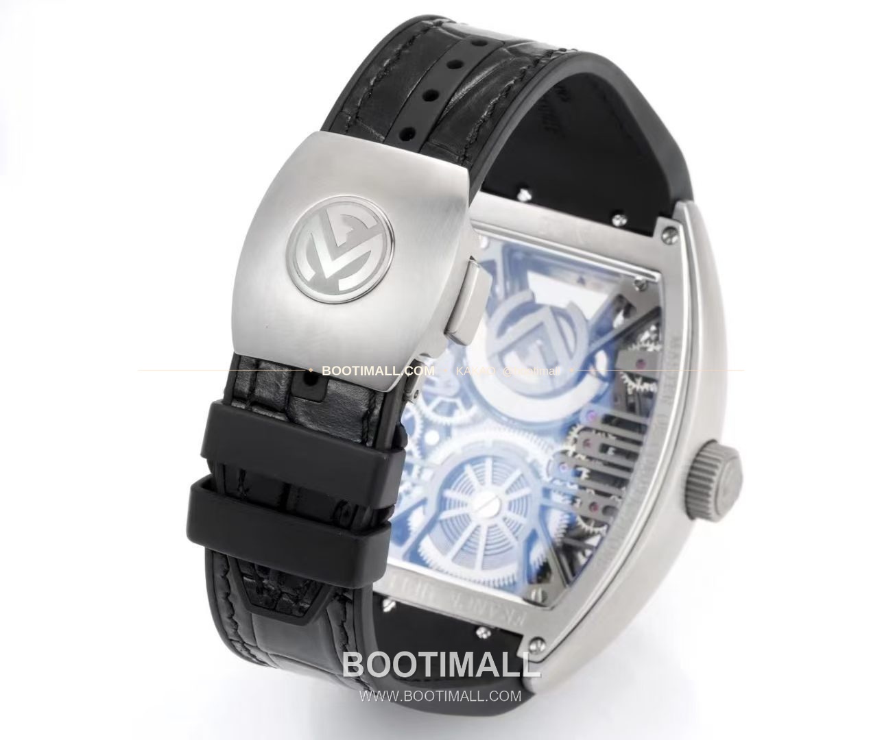 프랭크뮬러 그랜드 센트럴 투르비용 카본파이버 스켈레톤 배럴케이스 오토매틱 Franck Muller Grand Central Tourbillon Carbon Fiber Skeleton Barrel Case Automatic 9