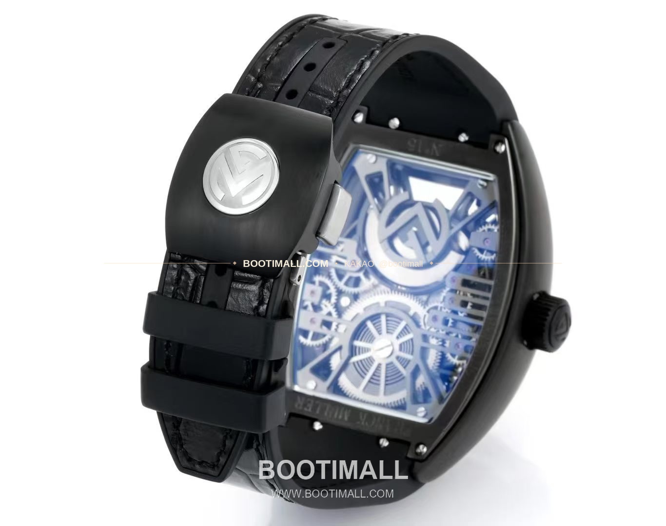 프랭크뮬러 그랜드 센트럴 투르비용 카본파이버 스켈레톤 배럴케이스 오토매틱 Franck Muller Grand Central Tourbillon Carbon Fiber Skeleton Barrel Case Automatic 8