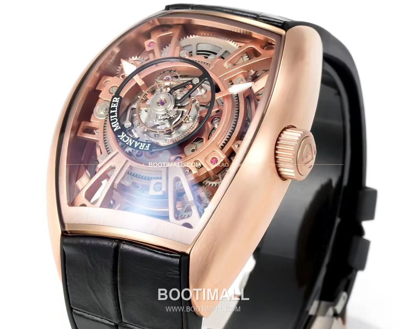 프랭크뮬러 그랜드 센트럴 투르비용 카본파이버 스켈레톤 배럴케이스 오토매틱 Franck Muller Grand Central Tourbillon Carbon Fiber Skeleton Barrel Case Automatic 3