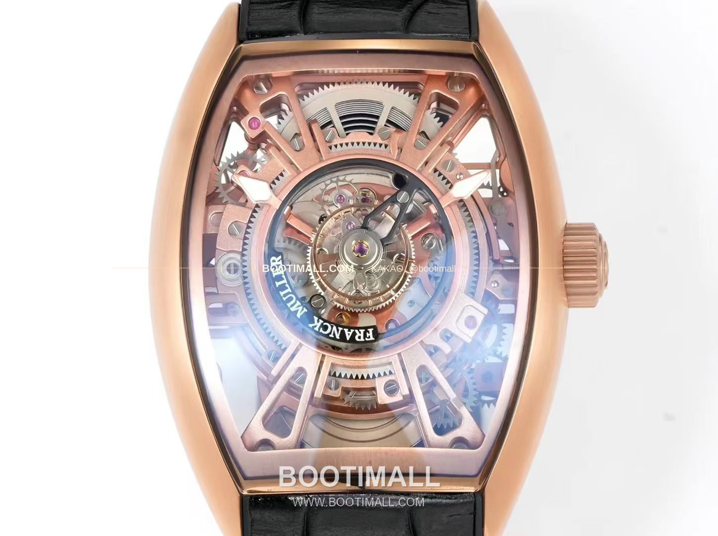 프랭크뮬러 그랜드 센트럴 투르비용 카본파이버 스켈레톤 배럴케이스 오토매틱 Franck Muller Grand Central Tourbillon Carbon Fiber Skeleton Barrel Case Automatic 6