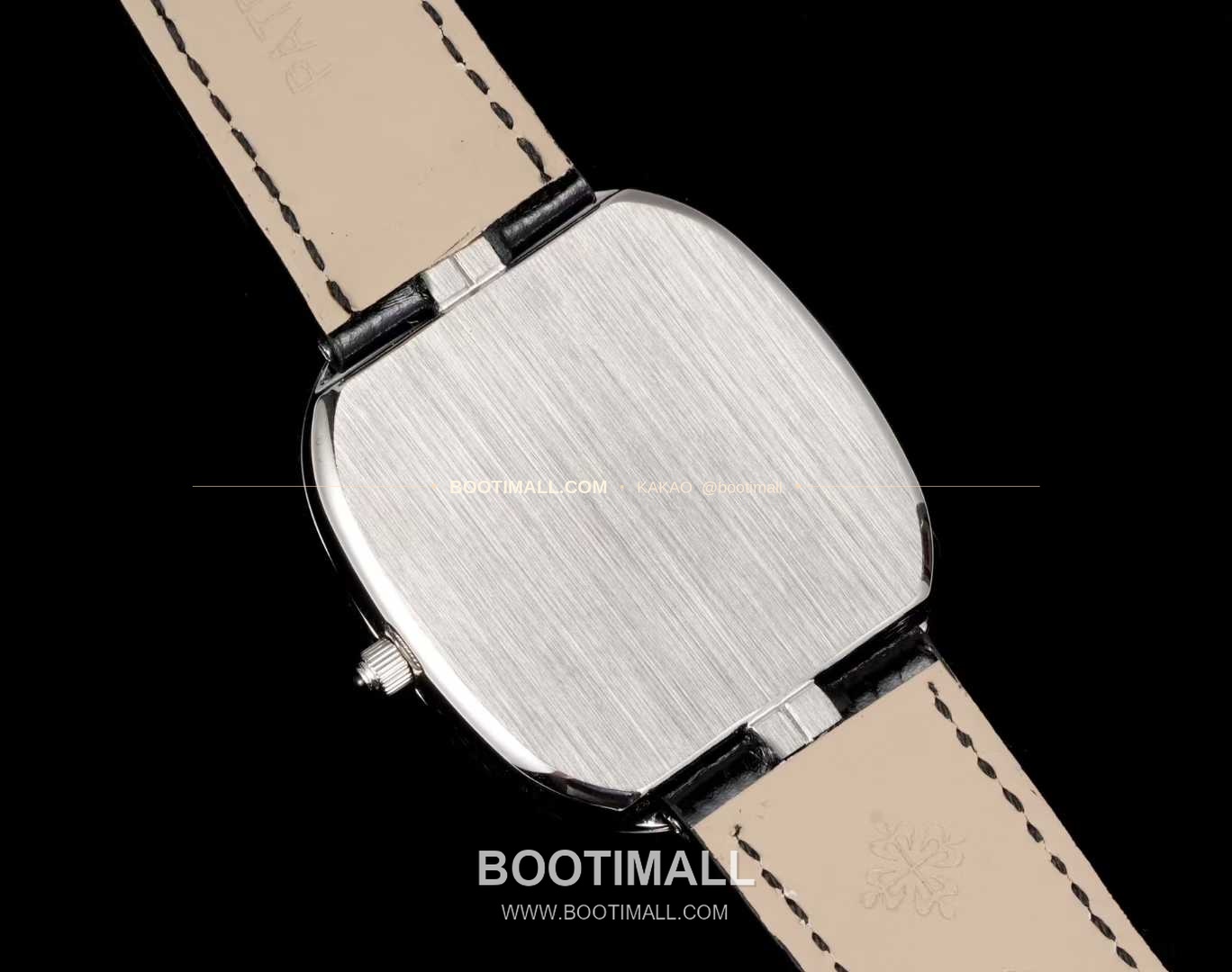 파텍필립 골든 엘립스 화이트골드 블랙에나멜 다이얼 슬림 오토매틱 Patek Philippe Golden Ellipse White Gold Black Enamel Dial Slim Automatic 5738/51G-001 8