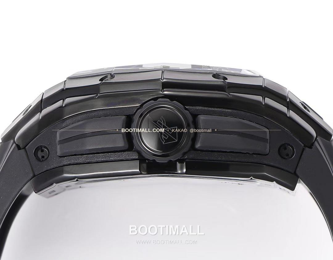 위블로 빅뱅 상블루 III 스켈레톤 기하학 크로노그래프 러버밴드 오토매틱 Hublot Big Bang Sang Bleu III Skeleton Geometric Chronograph Rubber Strap Automatic 42mm 6