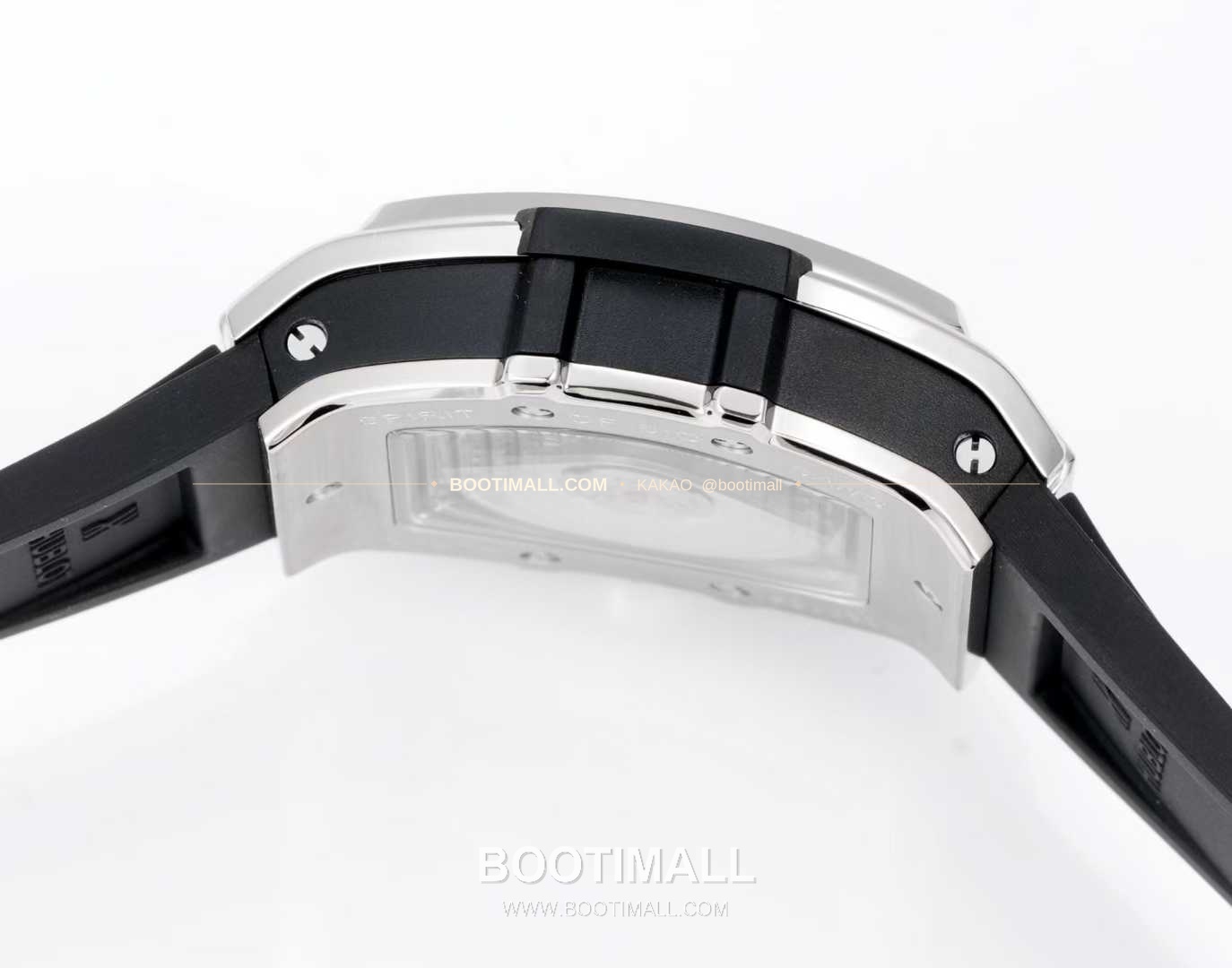 위블로 빅뱅 다이아몬드 스틸 스켈레톤 러버밴드 오토매틱 Hublot Big Bang Diamond Steel Skeleton Rubber Strap Automatic 39mm 7