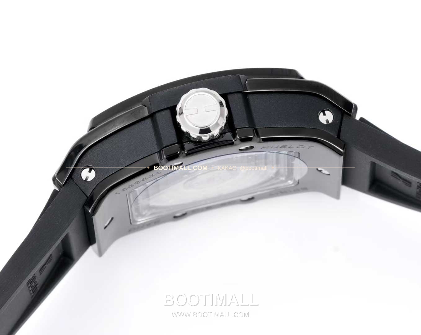 위블로 빅뱅 다이아몬드 스틸 스켈레톤 러버밴드 오토매틱 Hublot Big Bang Diamond Steel Skeleton Rubber Strap Automatic 39mm 6