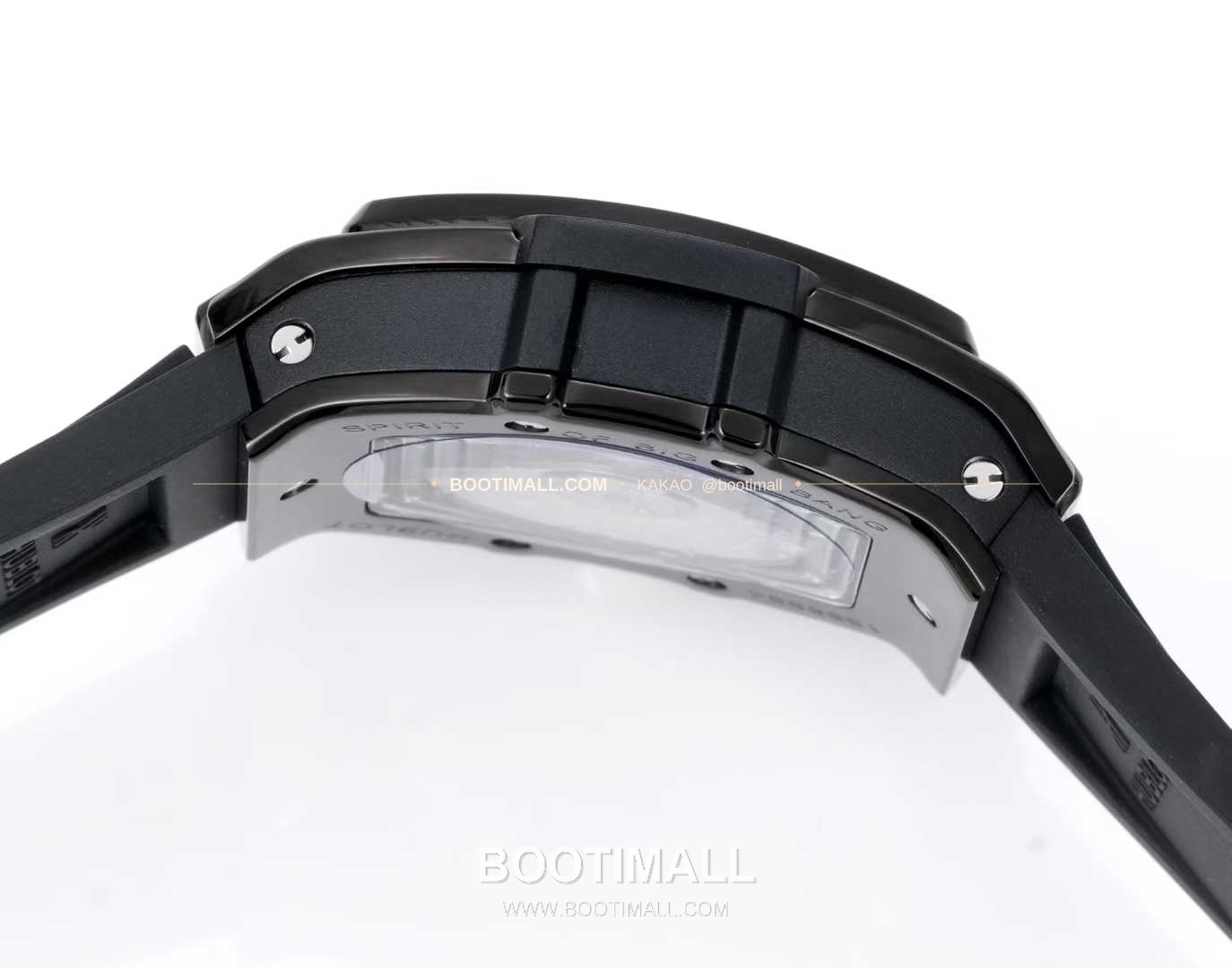 위블로 빅뱅 다이아몬드 스틸 스켈레톤 러버밴드 오토매틱 Hublot Big Bang Diamond Steel Skeleton Rubber Strap Automatic 39mm 7