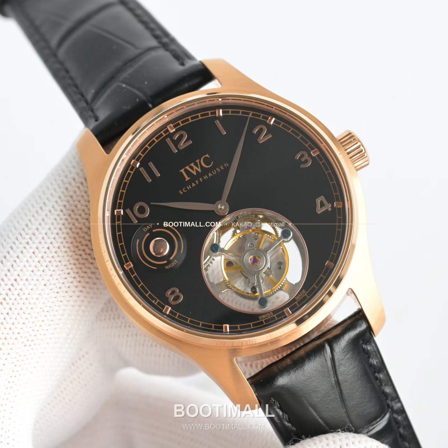 IWC 플라잉 투르비용 스켈레톤 다이얼 오토매틱 IWC Flying Tourbillon Skeleton Dial Automatic 43mm 2