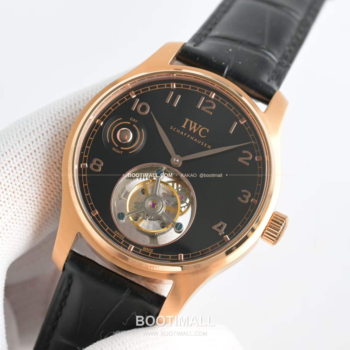 IWC 플라잉 투르비용 스켈레톤 다이얼 오토매틱 IWC Flying Tourbillon Skeleton Dial Automatic 43mm 3