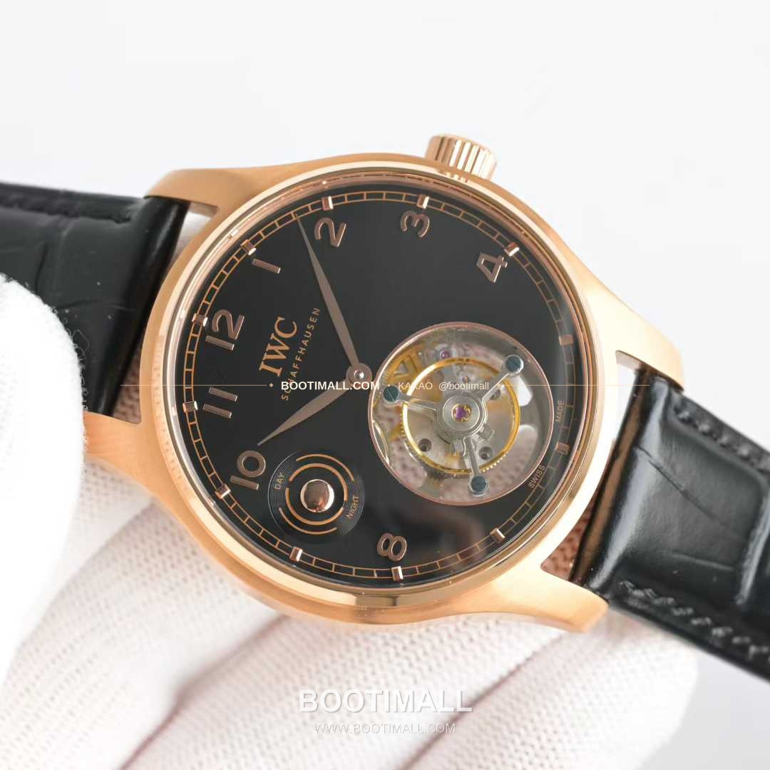 IWC 플라잉 투르비용 스켈레톤 다이얼 오토매틱 IWC Flying Tourbillon Skeleton Dial Automatic 43mm 4