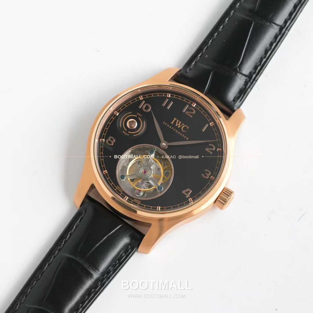IWC 플라잉 투르비용 스켈레톤 다이얼 오토매틱 IWC Flying Tourbillon Skeleton Dial Automatic 43mm 9