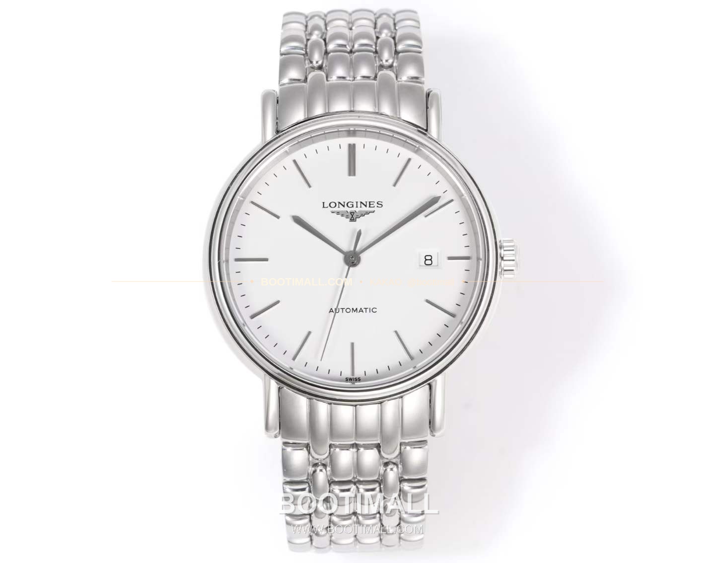 롱진 클래식 스틸 화이트다이얼 심플 오토매틱 Longines Classic Steel White Dial Simple Automatic L888 40mm 1