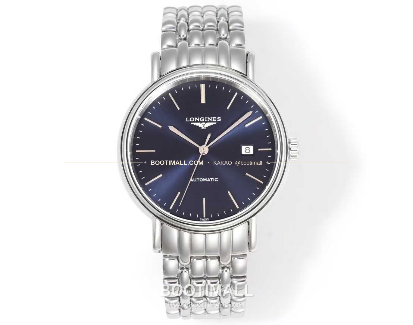롱진 클래식 스틸 화이트다이얼 심플 오토매틱 Longines Classic Steel White Dial Simple Automatic L888 40mm 1