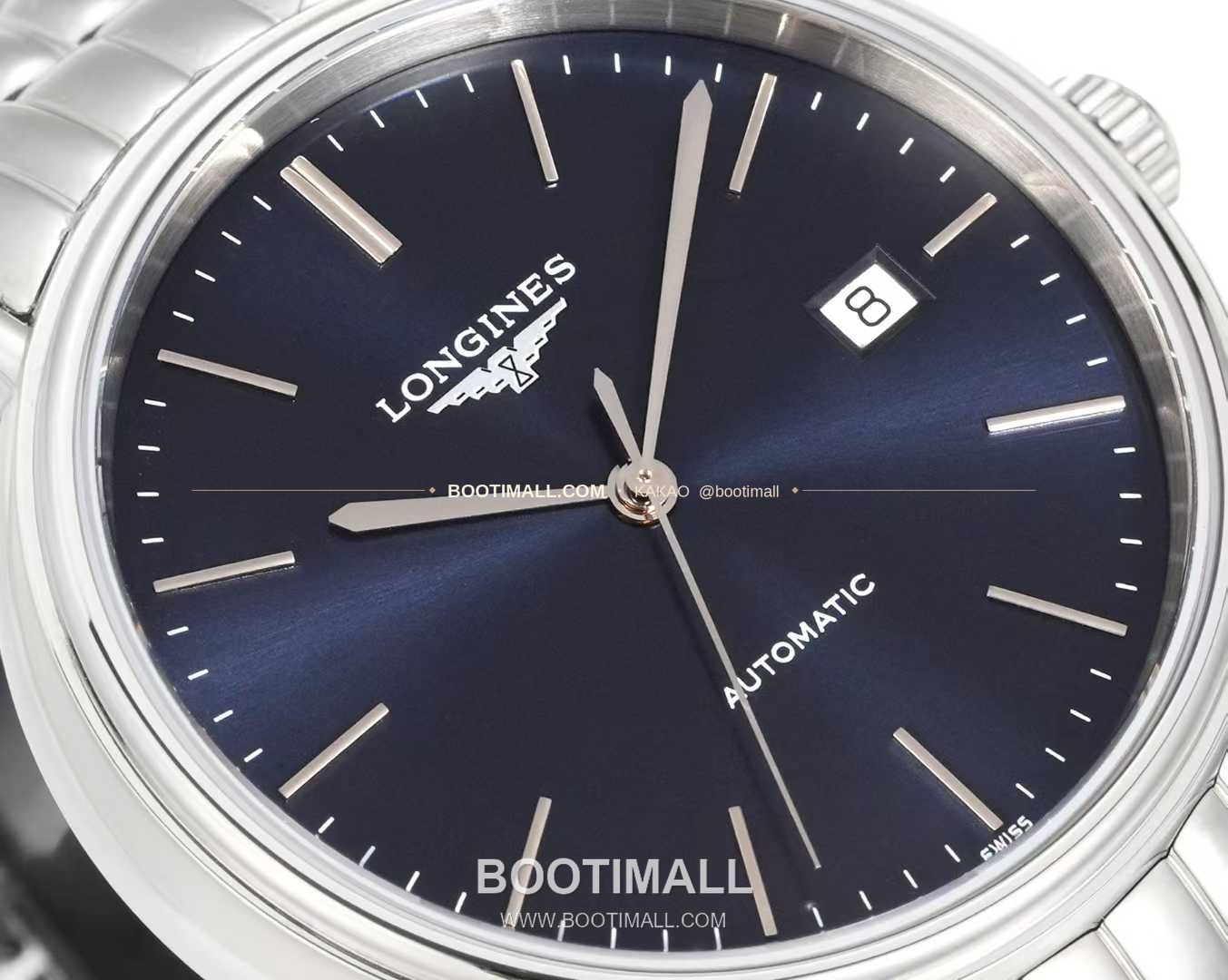 롱진 클래식 스틸 화이트다이얼 심플 오토매틱 Longines Classic Steel White Dial Simple Automatic L888 40mm 3