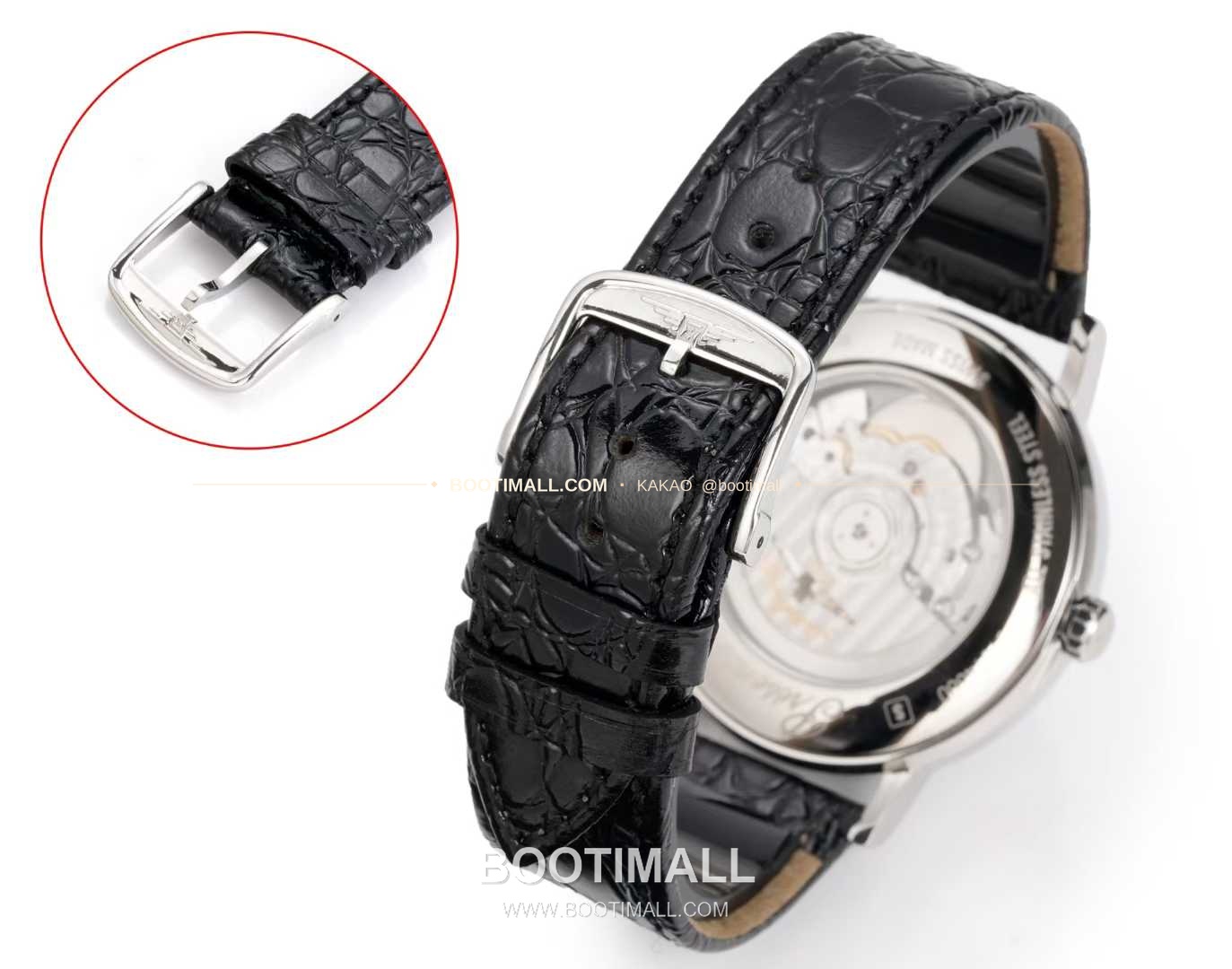 롱진 클래식 스틸 화이트다이얼 심플 오토매틱 Longines Classic Steel White Dial Simple Automatic L888 40mm 8