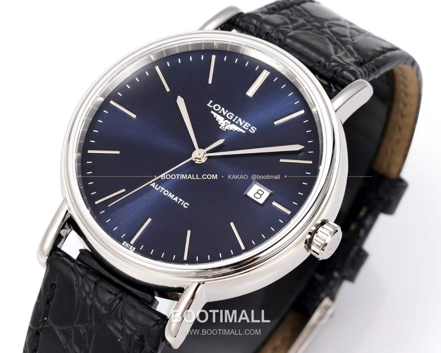 롱진 클래식 스틸 화이트다이얼 심플 오토매틱 Longines Classic Steel White Dial Simple Automatic L888 40mm 4