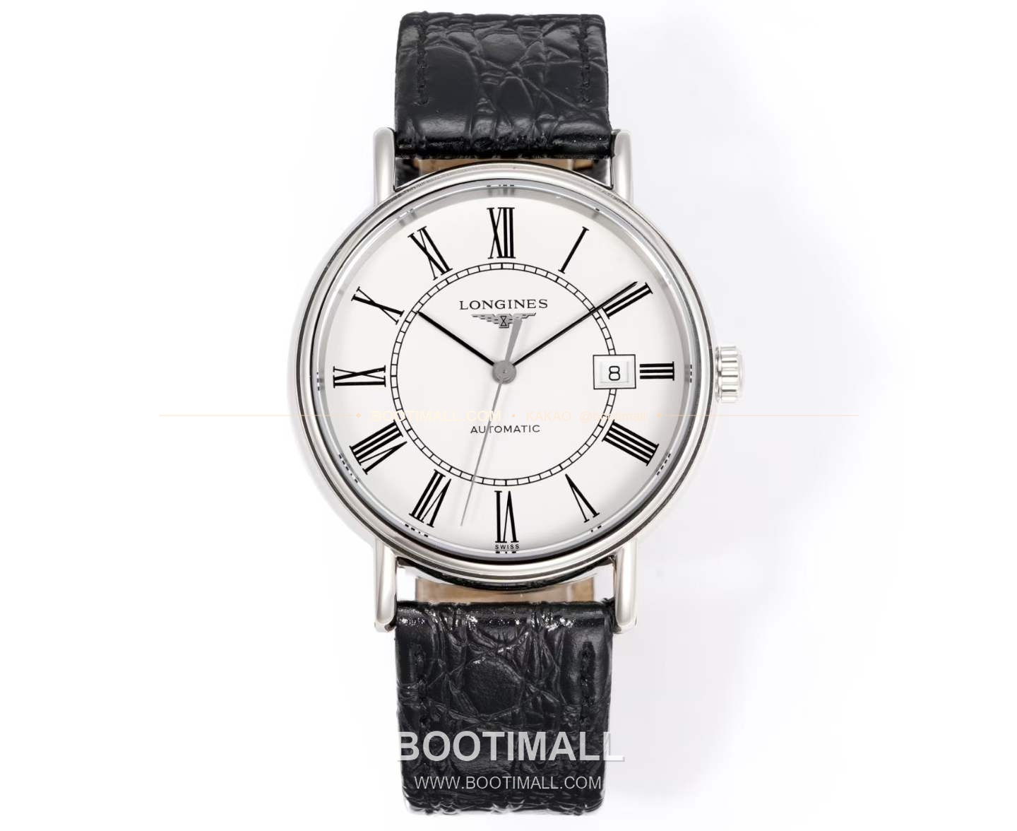 롱진 클래식 스틸 화이트다이얼 심플 오토매틱 Longines Classic Steel White Dial Simple Automatic L888 40mm 1