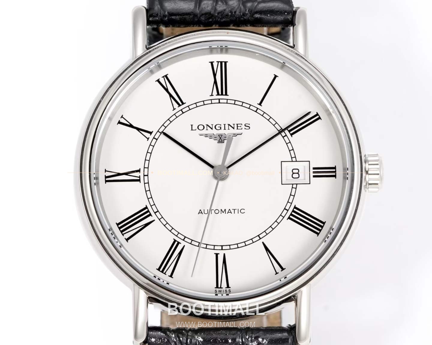 롱진 클래식 스틸 화이트다이얼 심플 오토매틱 Longines Classic Steel White Dial Simple Automatic L888 40mm 2